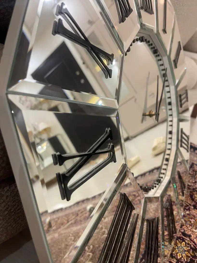 ساعت اینه ای|ساعت دیواری و تزئینی|اردبیل, |دیوار