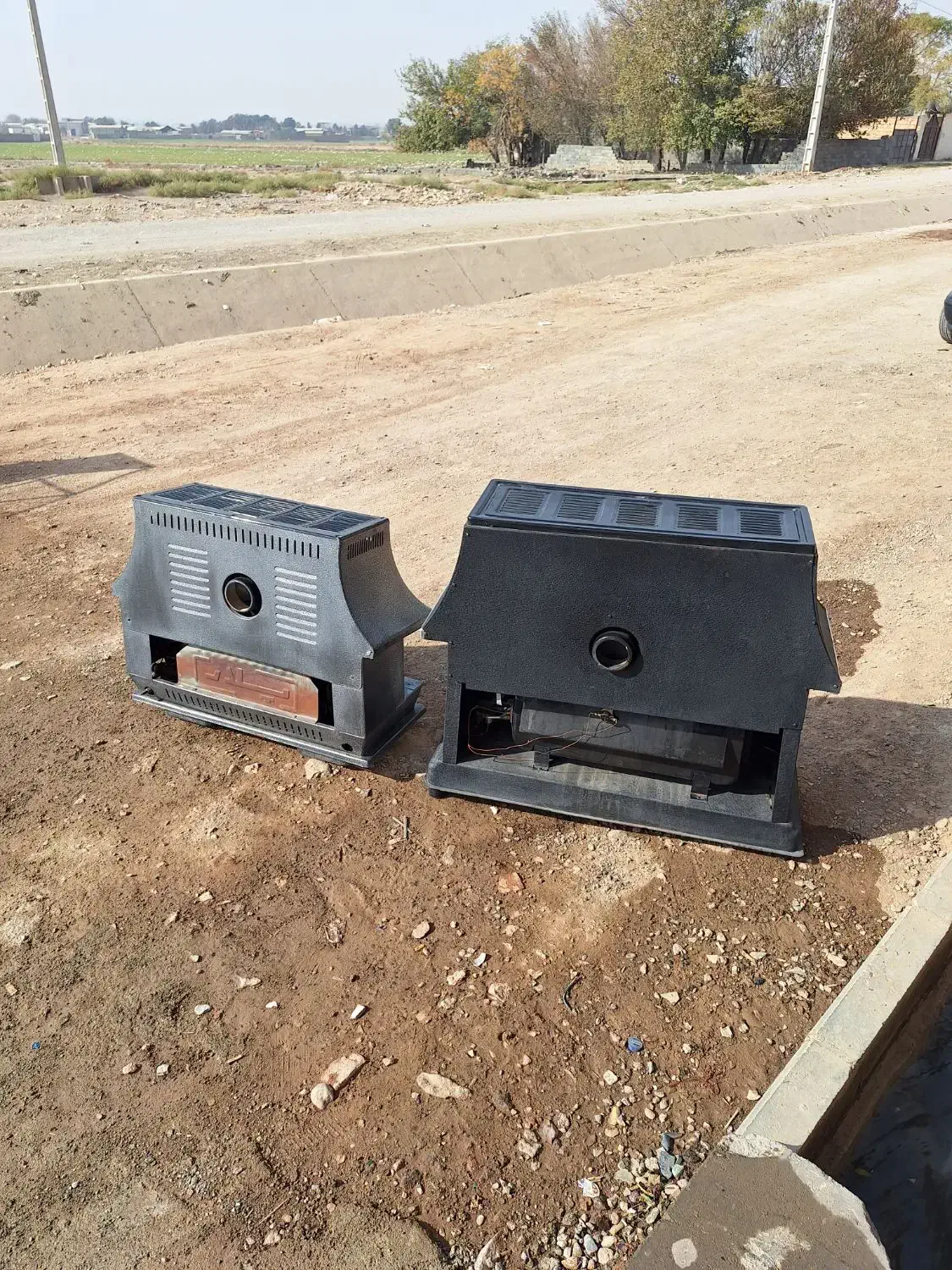 تعدادی بخاری گازی دودکش دار سلامت تمیز|بخاری، هیتر، شومینه|پاکدشت, حصار امیر|دیوار