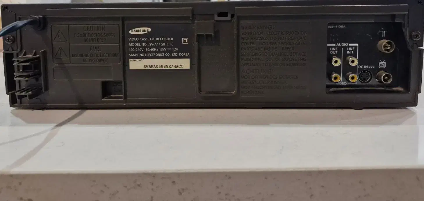 ویدیو سامسونگ مدل SV A11G|پخش‌کننده DVD و ویدیو|تهران, شهران شمالی|دیوار