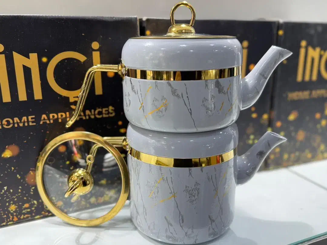 کتری و قوری گرانیتی و استیل|قوری، کتری، قهوهساز دستی|تبریز, |دیوار