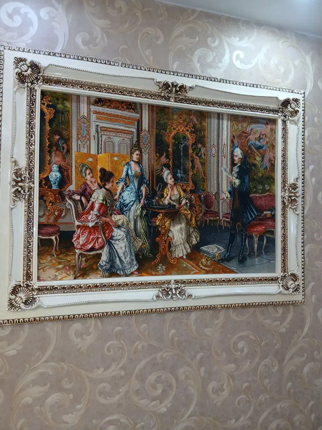 تابلو فرش ماشینی شاعر جوان|تابلو فرش|تهران, مسعودیه|دیوار