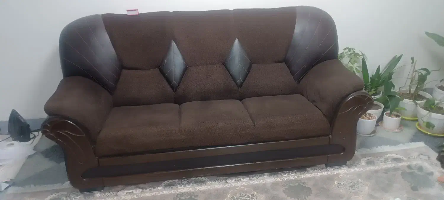 فروش مبل۷نفره|مبلمان خانگی و میز عسلی|شهرضا, |دیوار