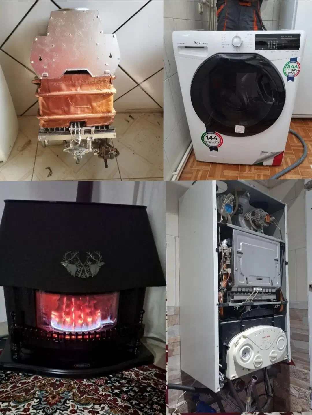 نصب و تعمیر و سرویس پکیج آبگرمکن بخاری و لباسشویی|خدمات پیشه و مهارت|ساوه, |دیوار