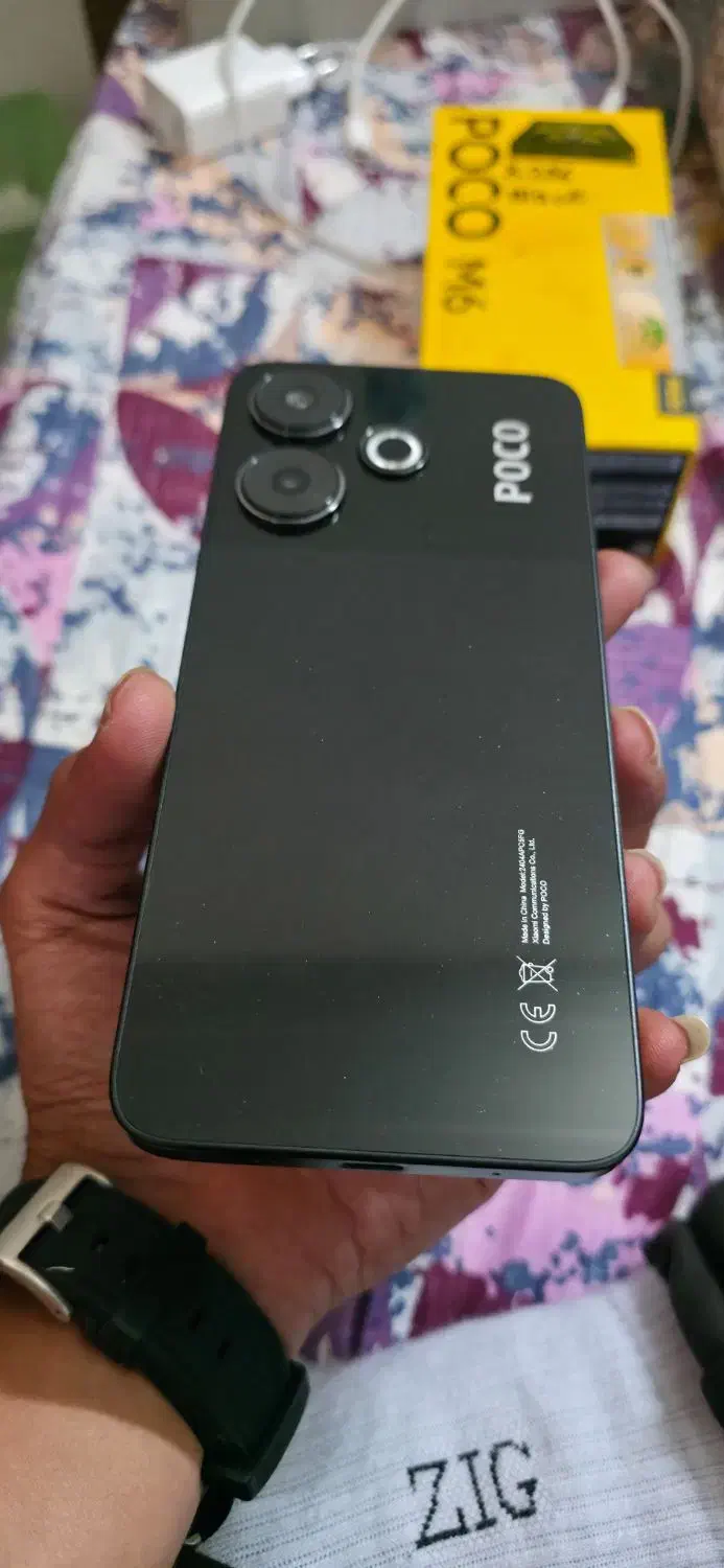 گوشی Poco M6 256gig ram8|موبایل|شاهینشهر, دهخدا|دیوار