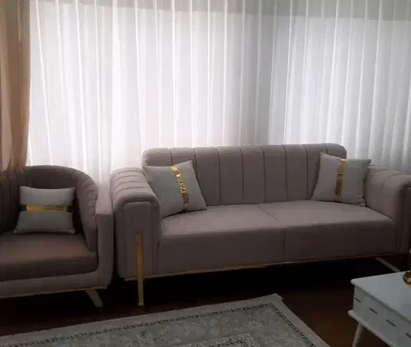 فروش فوری مبلمان همراه ست کامل عسلی|مبلمان خانگی و میز عسلی|نجف‌آباد, گلدشت|دیوار