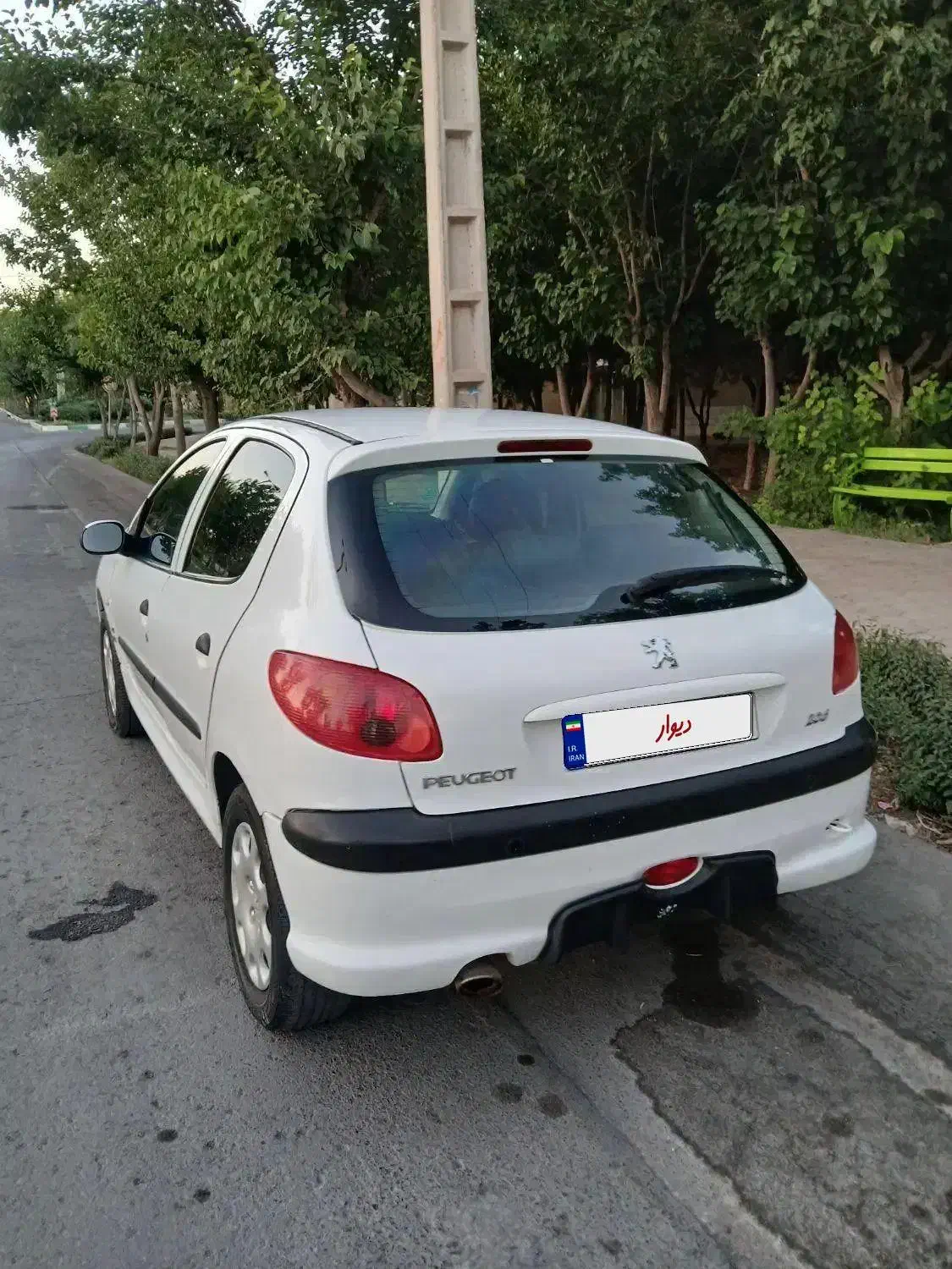 پژو ۲۰۶ تیپ ۲، ۱۳۹۶، کارکرد ۱۴۰|خودرو سواری و وانت|فولادشهر, C4|دیوار