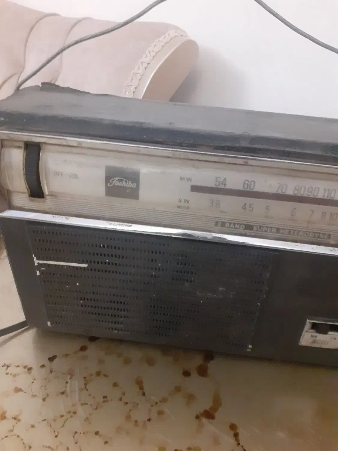 رادیو قدیمی عتیقه|سیستم صوتی خانگی|قزوین, |دیوار