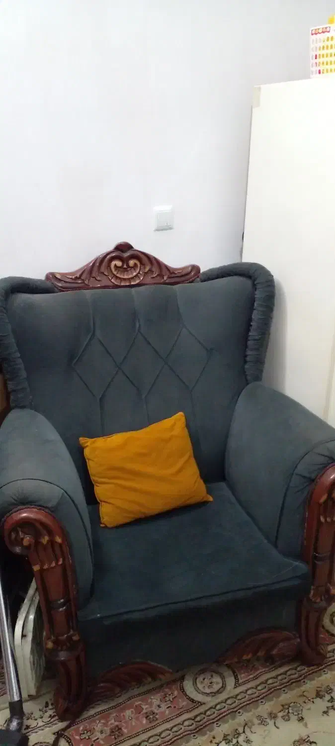 مبل راحتی کلاسیک|مبلمان خانگی و میز عسلی|معصومیه, |دیوار