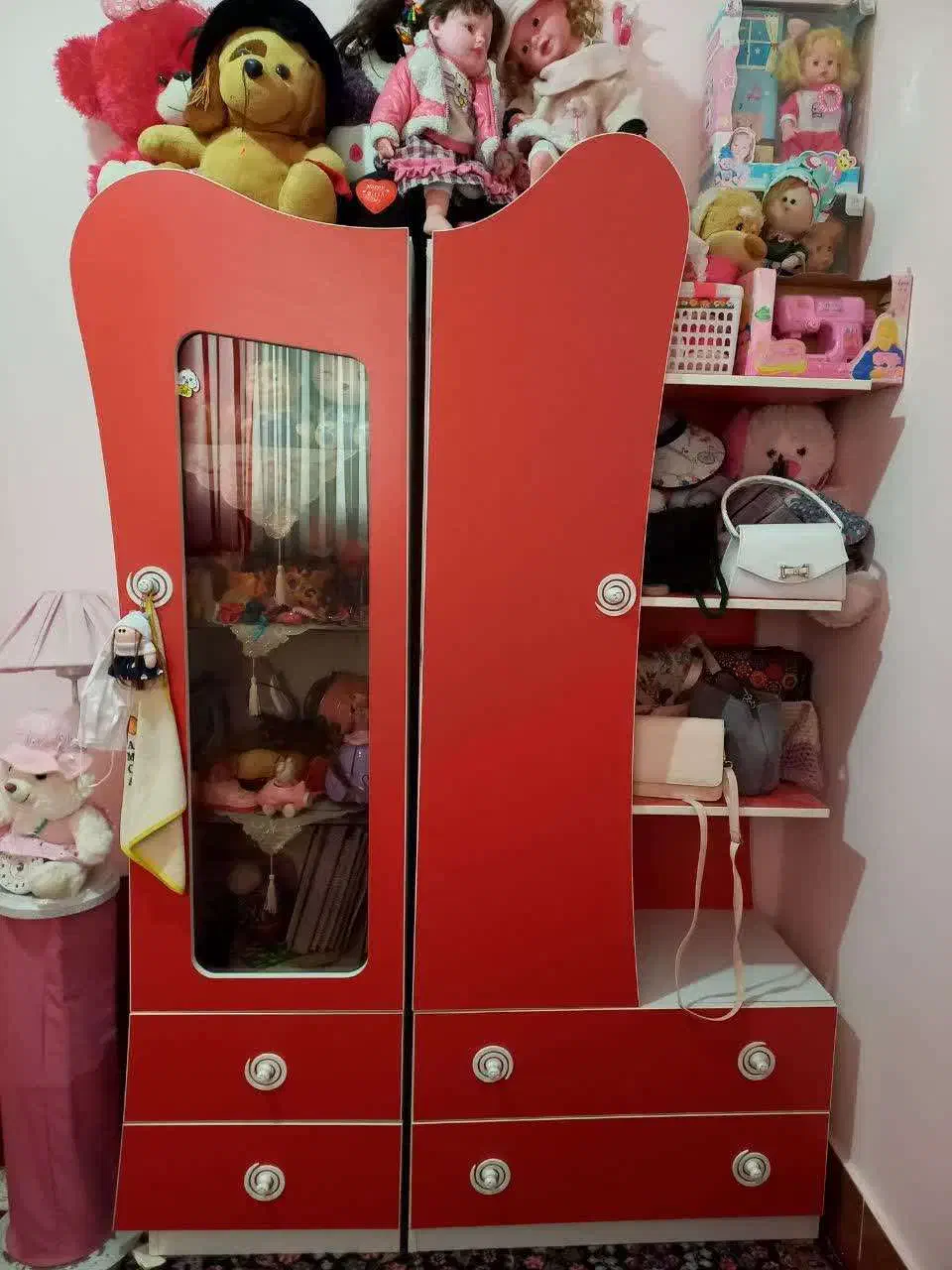 تخت و کمد نوجوان ..|تخت و سرویس خواب|شاهرود, |دیوار