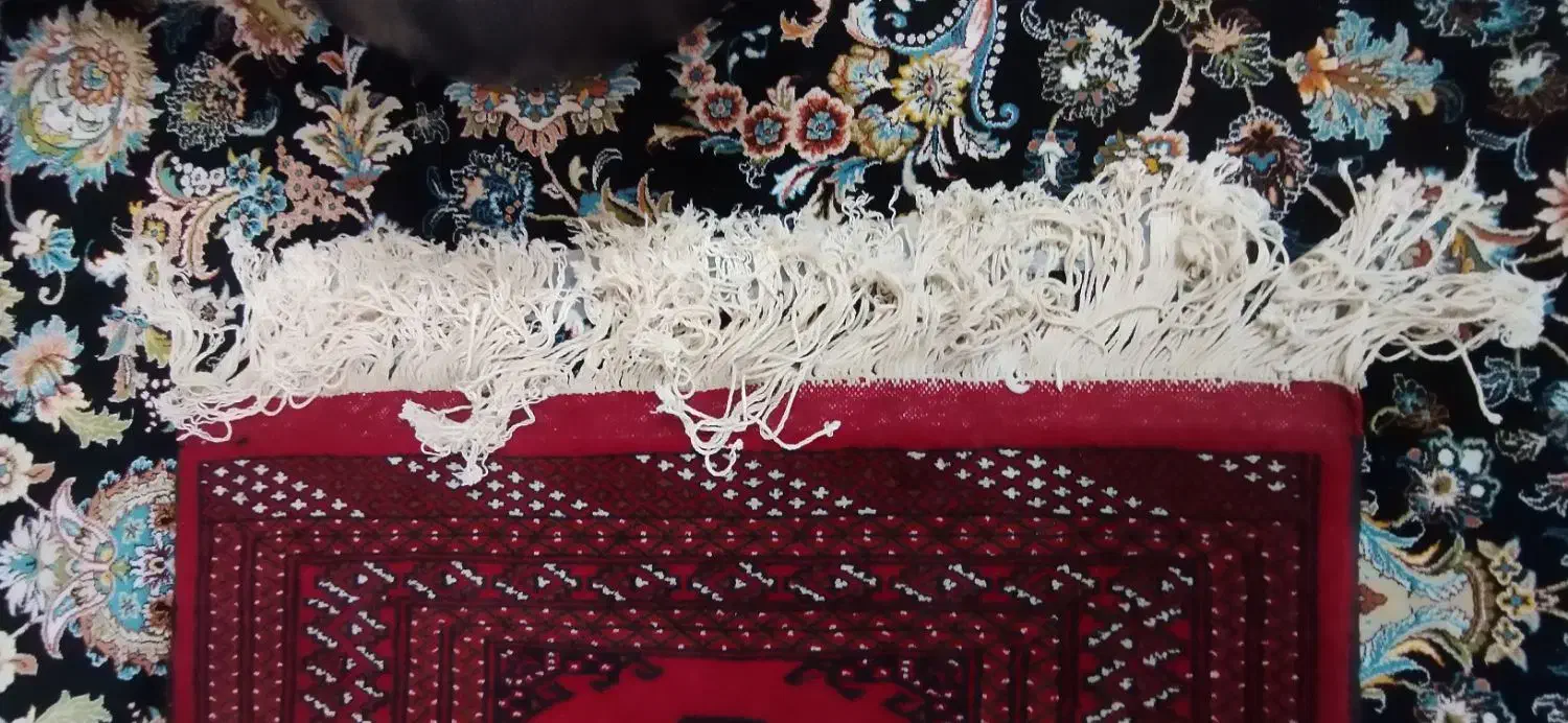 فروش قالیچه دستباف کناره و پشتی دستباف|فرش|گلبهار, شهر جدید گلبهار|دیوار