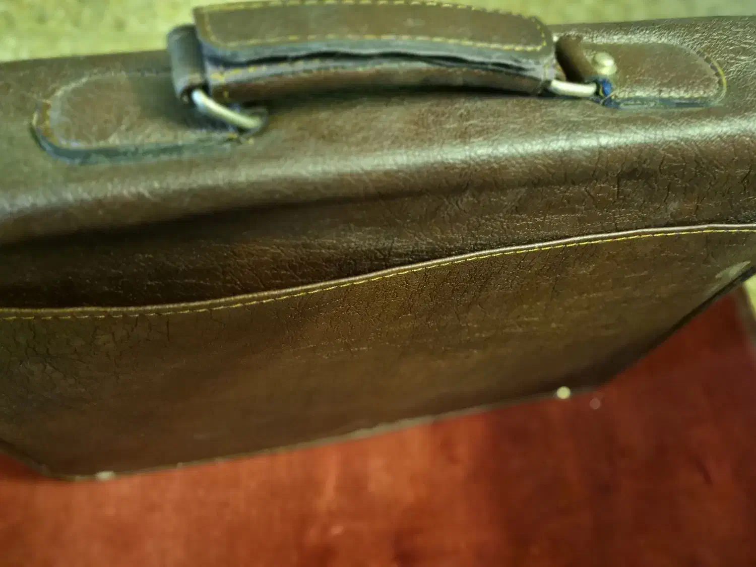 کیف چرمی اعلا قهوه ای با فضای زیاد|کیف، کفش، کمربند|اصفهان, شیخ اشراق|دیوار