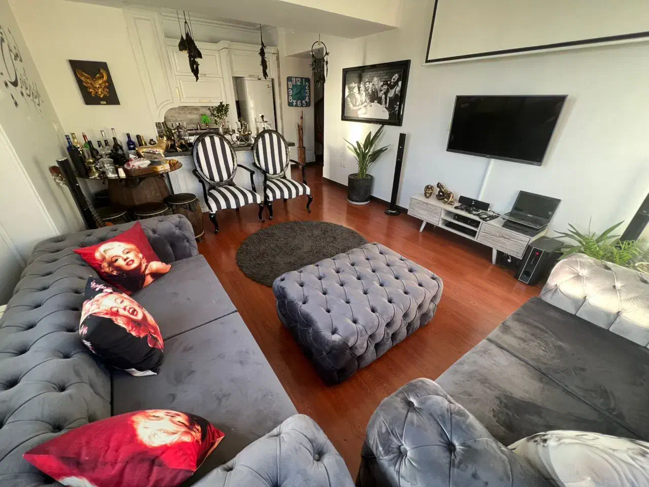 ۷۵متر/۱خواب/غرق نور/ویو ابدی/بازسازی شده