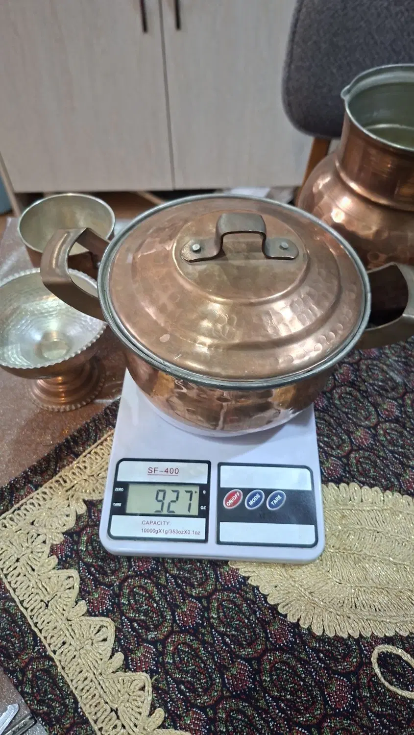 ظروف مسی قابلمه مسی|ظروف سرو و پذیرایی|تهران, خرمشهر|دیوار