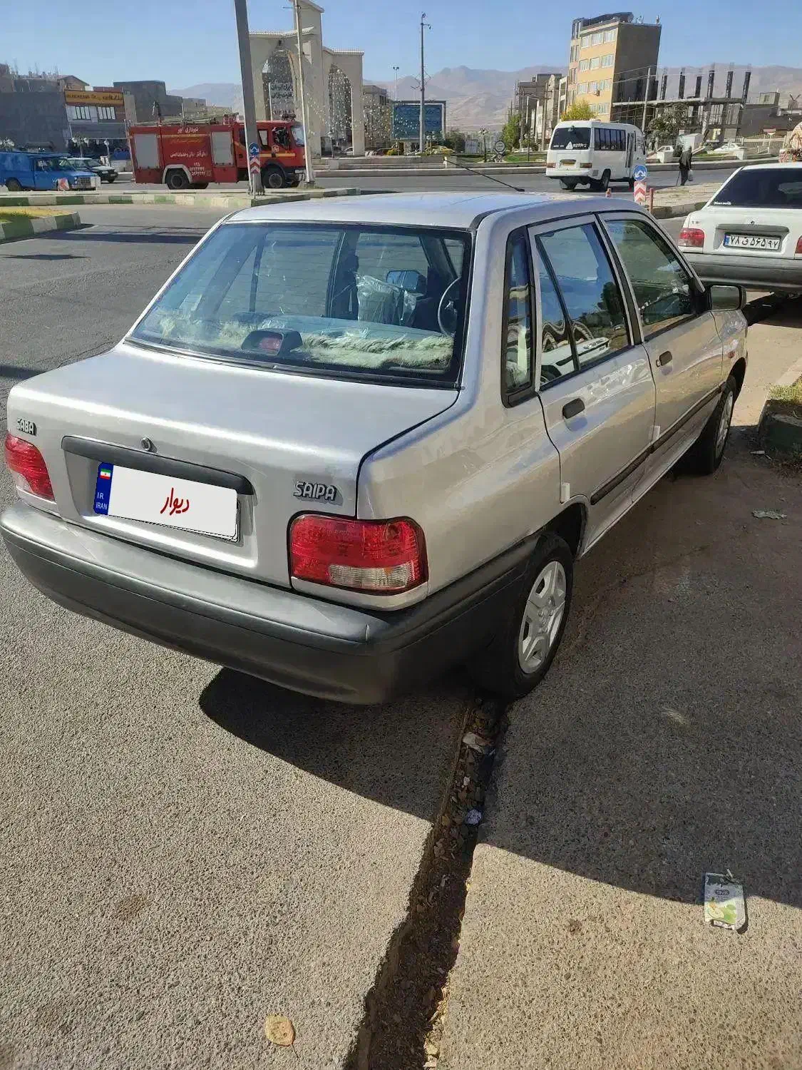 فروش پراید بی رنگ شاسی ها سالم|خودرو سواری و وانت|ابهر, |دیوار