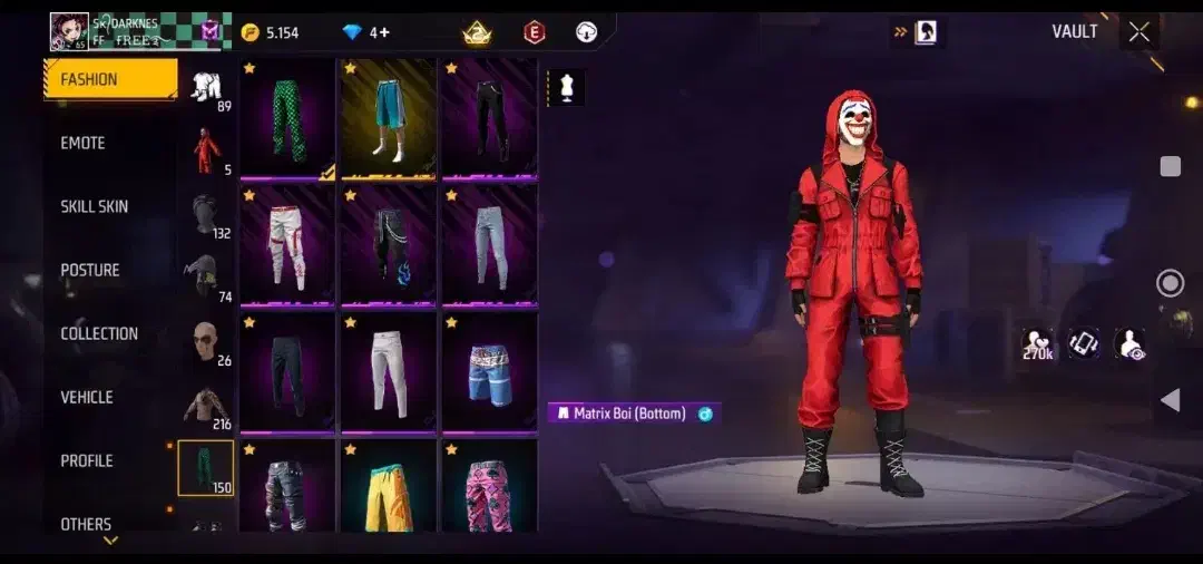 اکانت فری فایر|کنسول، بازی ویدئویی و آنلاین|بند زرک, |دیوار