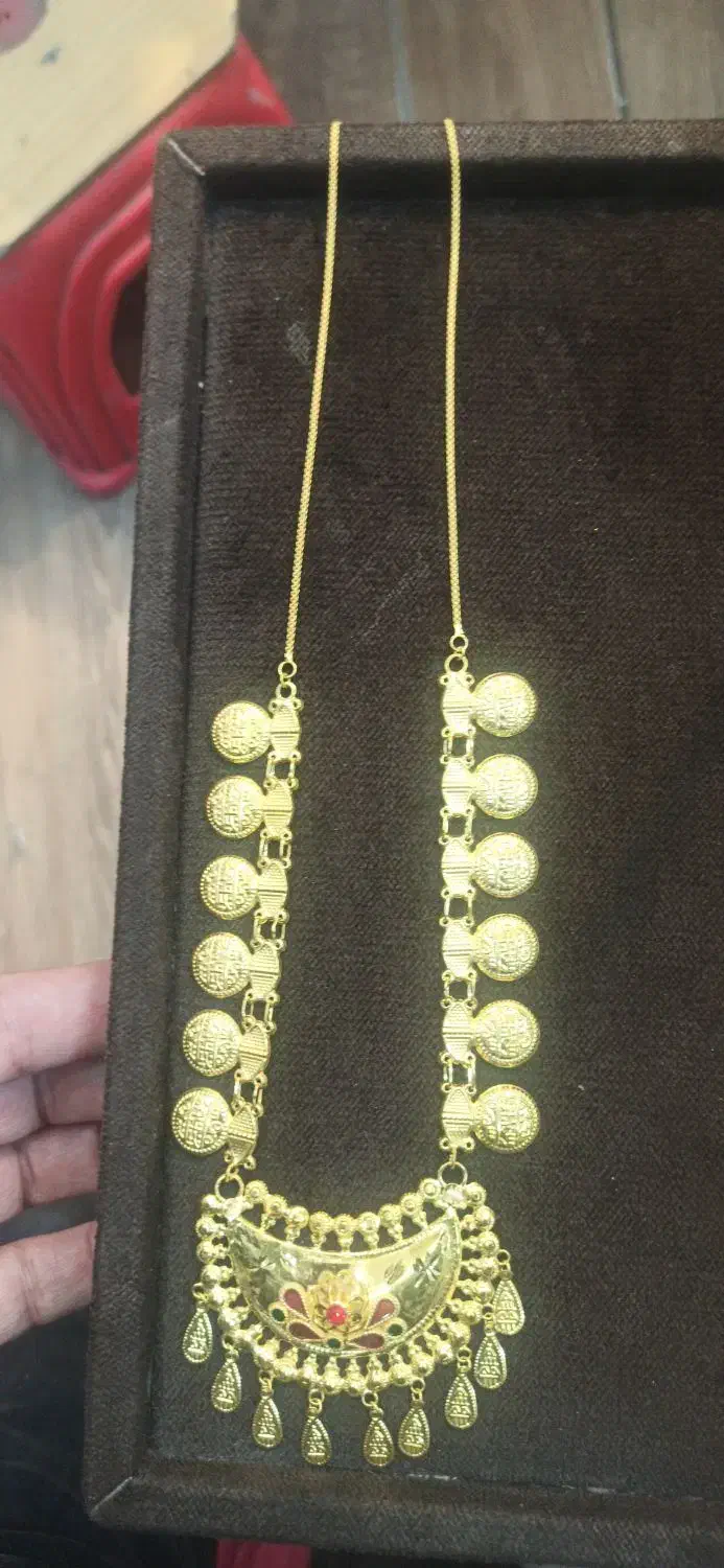 گردنبند سکه ای مجر|جواهرات|بندرعباس, |دیوار