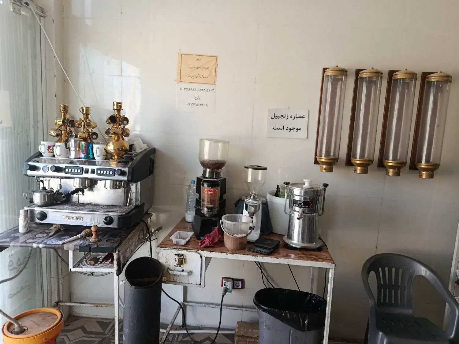 فروش دستگاه قهوه صنعتی و یخچال|کافیشاپ و رستوران|ارسنجان, |دیوار