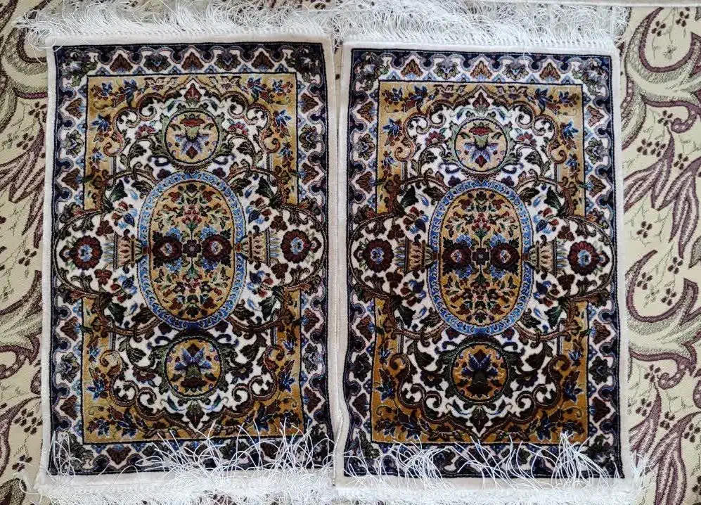 رو میزی ابریشم ماشینی ۳ تکه|پرده، رانر، رومیزی|قم, نیروگاه|دیوار