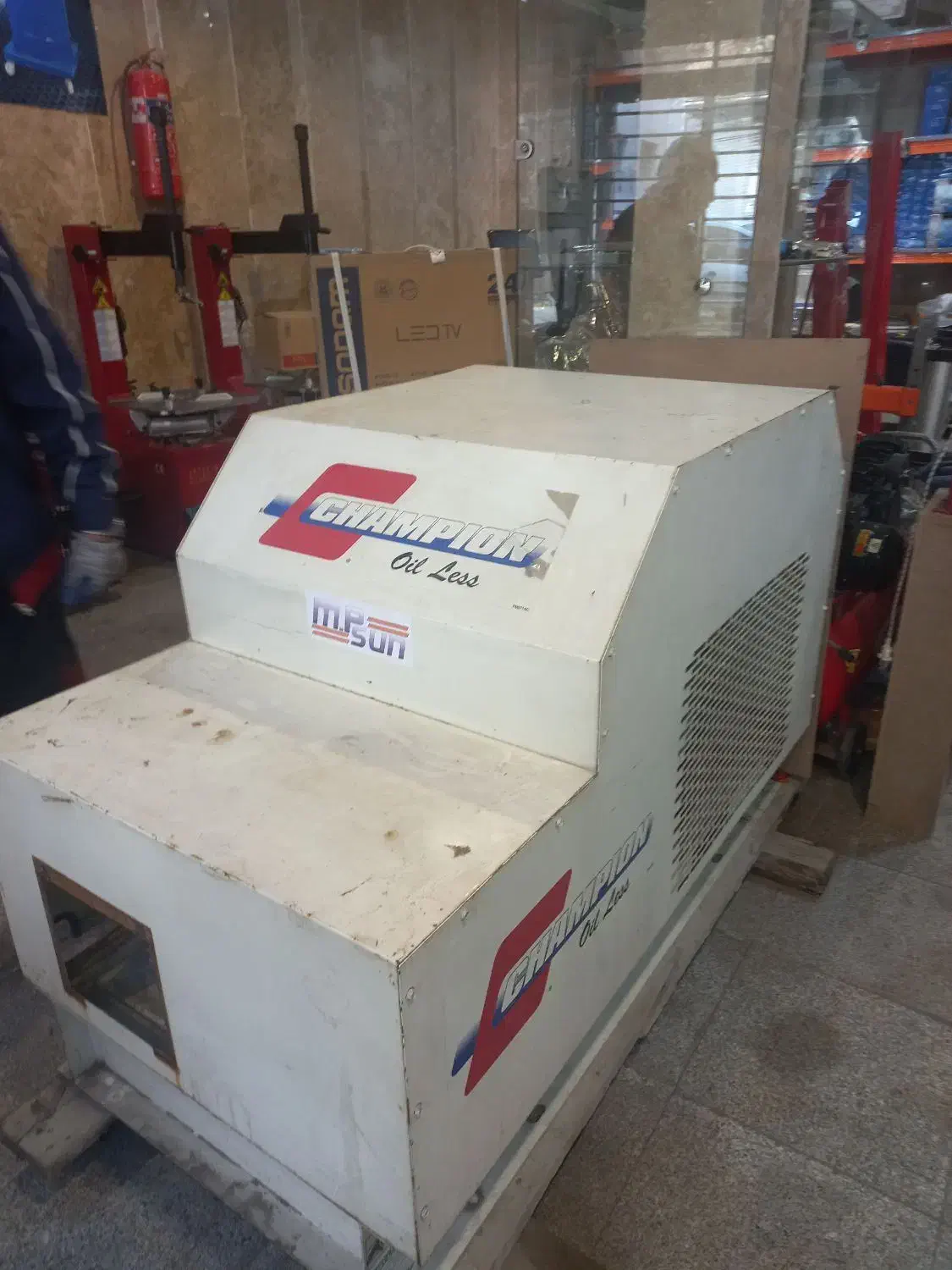 کمپرسور باد اویل فری بدون روغن چنپیون امریکا|ماشین‌آلات صنعتی|چهاردانگه (تهران), |دیوار