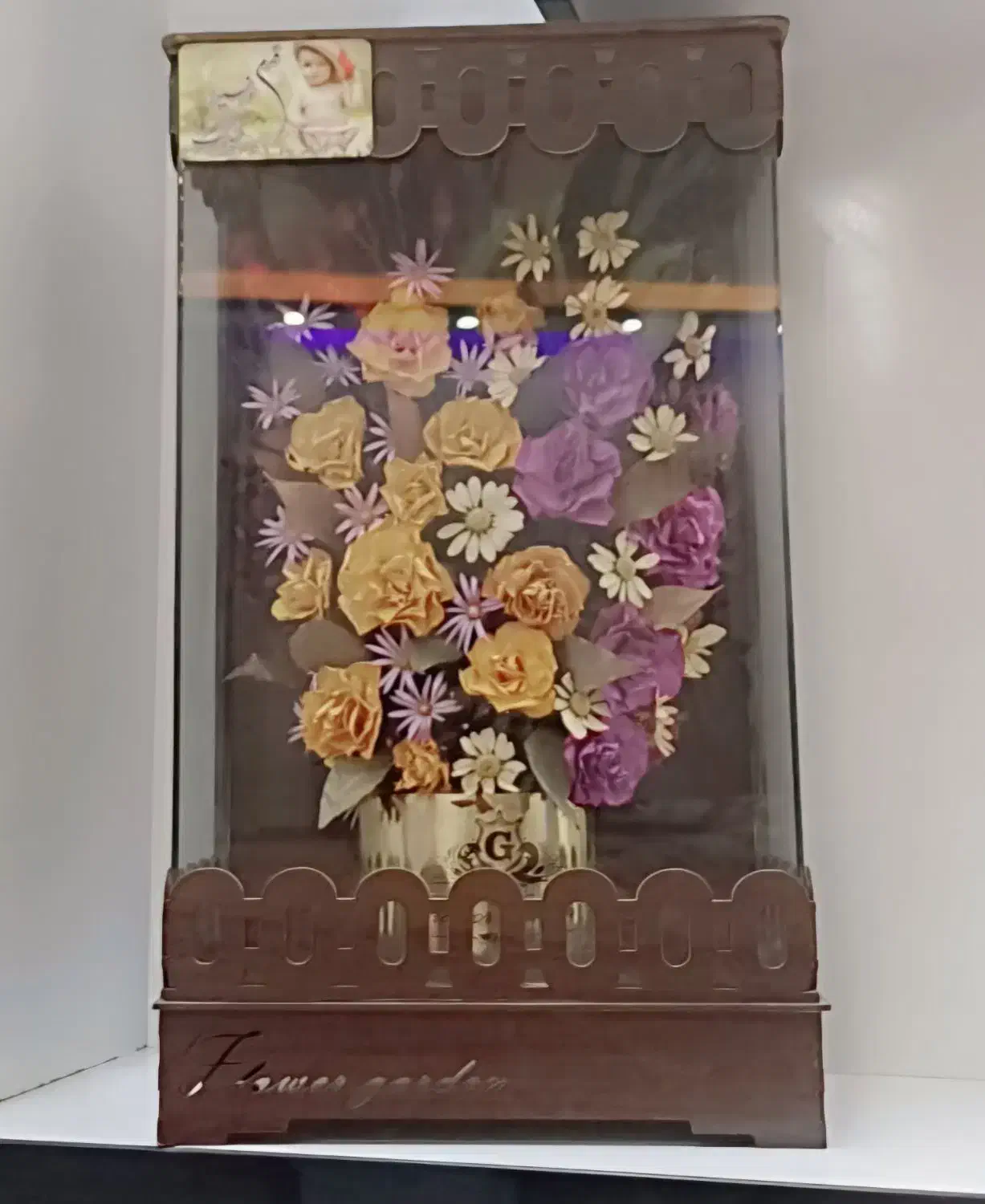 ۴ عدد باکس گل|گل مصنوعی|سنندج, |دیوار