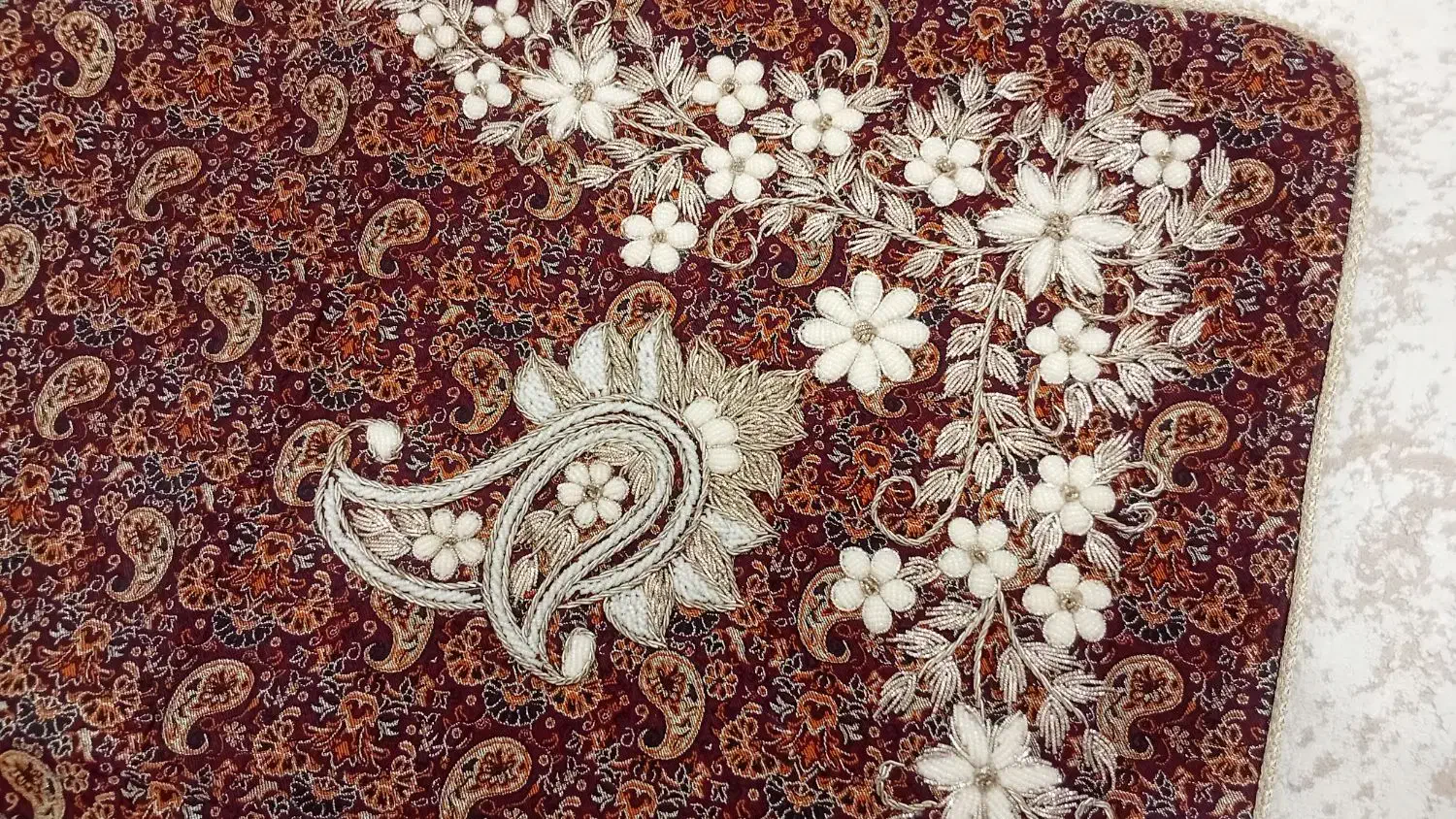رو میزی رانر سرویس ترمه|صنایع دستی و سایر لوازم تزئینی|شیروان (خراسان), |دیوار