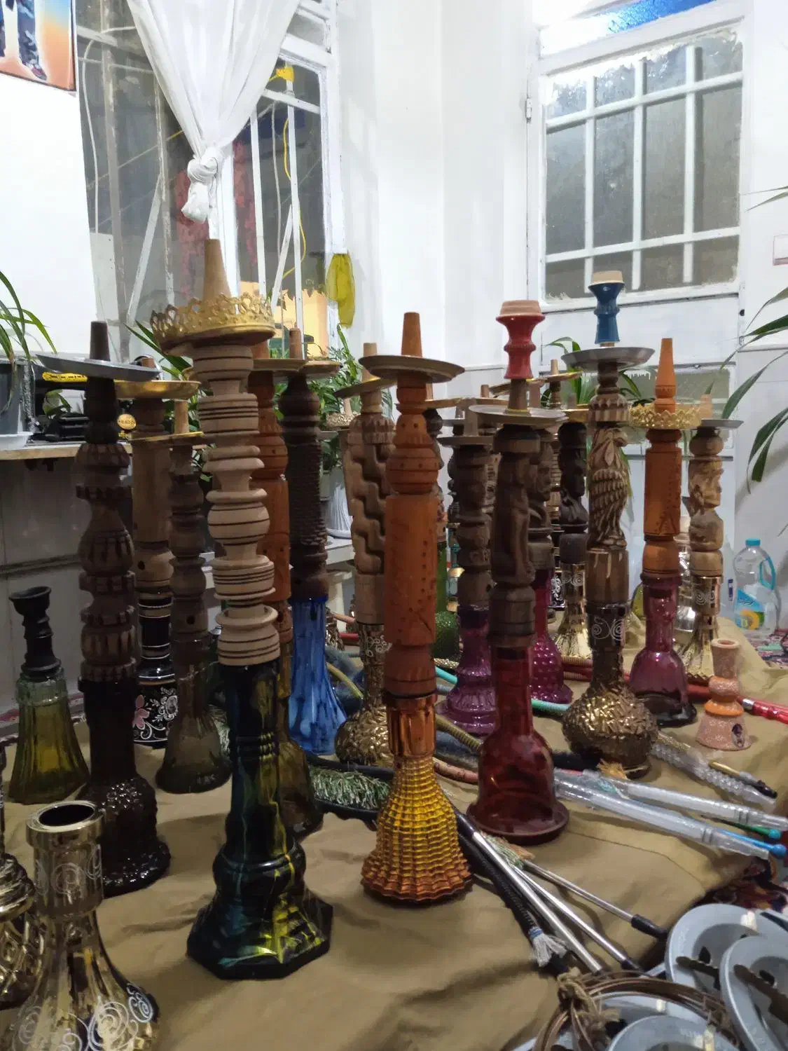 قلیون و لوازم جانبی|صنایع دستی و سایر لوازم تزئینی|نیشابور, خط کاشمر|دیوار