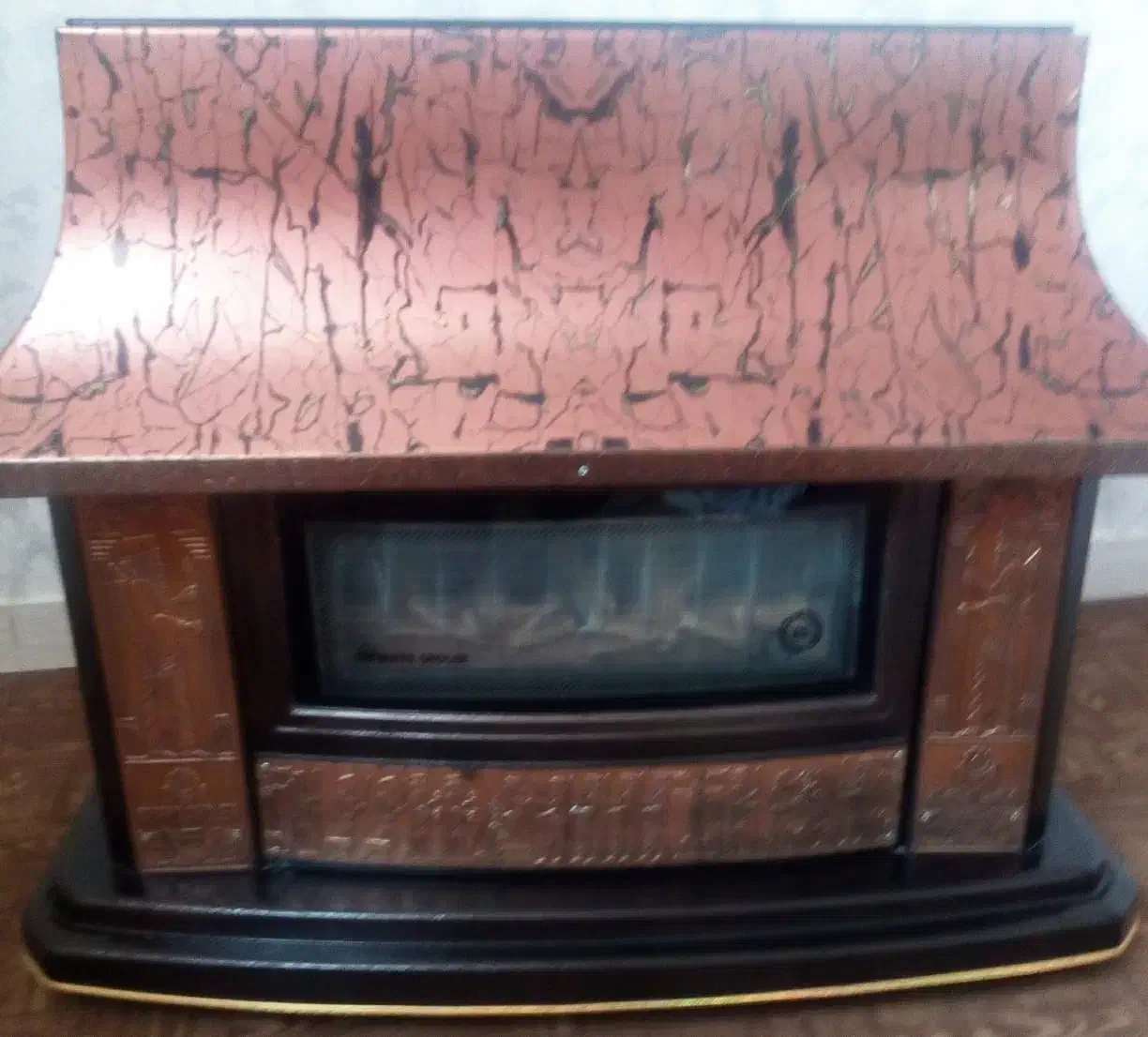 بخاری شومینه ای جنس محکم|بخاری، هیتر، شومینه|کازرون, |دیوار