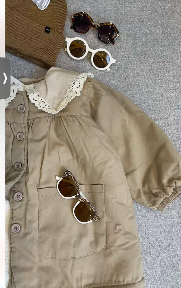 پالتو کتان خز دار کرکی پاییز کودک کاپشن بچه|کفش و لباس بچه|جم, |دیوار