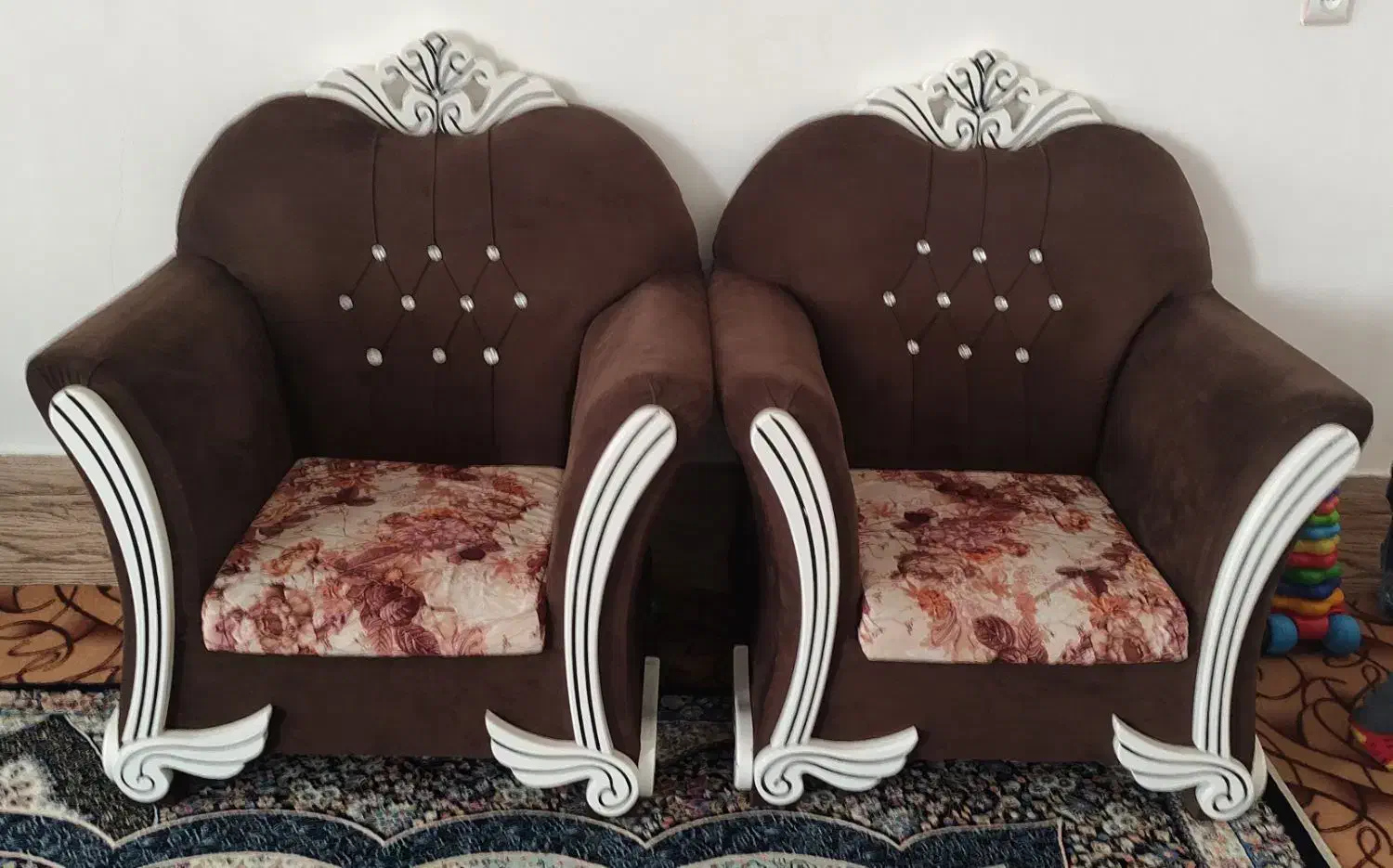 مبلمان راحتی 7نفره،میز جلو مبلی|مبلمان خانگی و میز عسلی|گلپایگان, |دیوار