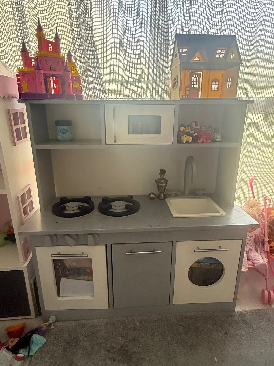 کتابخانه و سینک چوبی|کتابخانه، شلف، قفسه‌های دیواری|کرج, فاز ۱ مهرشهر|دیوار