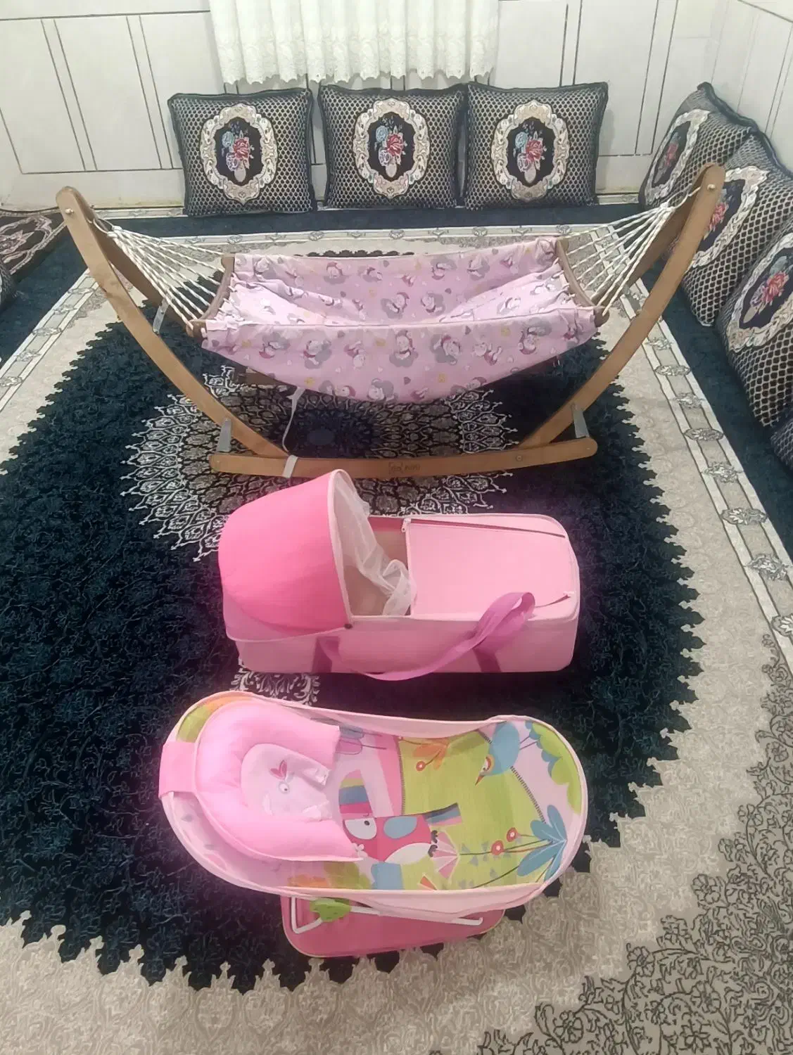 گهواره و سبد حمل نوزاد واسانشور حمام نوزاد|اسباب و اثاث بچه|لامرد, |دیوار