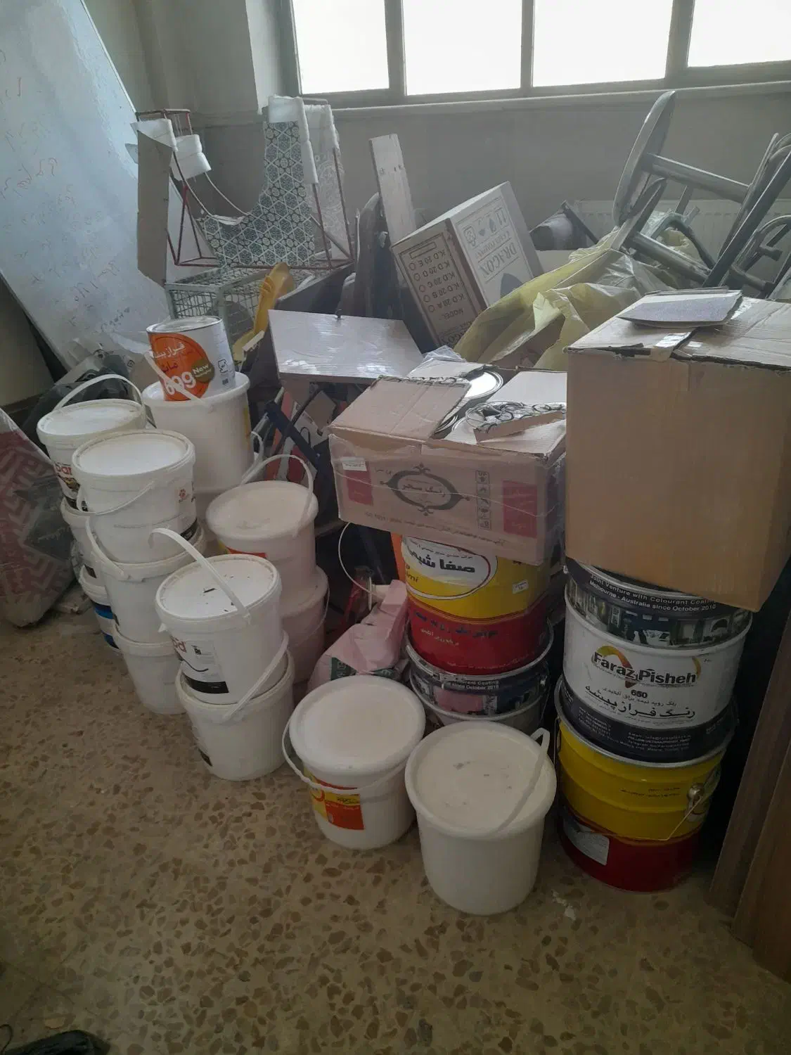 نقاشی ساختمان برادران بابایی|خدمات پیشه و مهارت|قدس, شهر‌قدس|دیوار