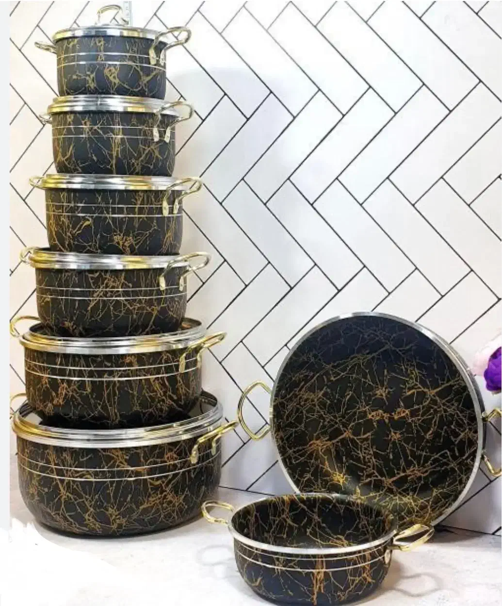 پخش انواع قابلمه گرانیت سرامیک چدن عمده و تک|ظروف پختوپز|مشهد, مصلی (کارمندان اول)|دیوار