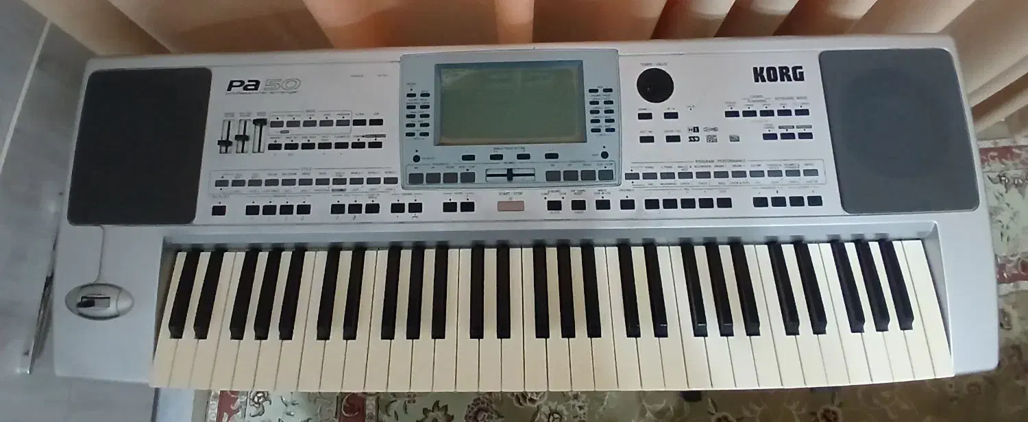 کیبورد )ارگ کرگ pa50 تبدیل بهpa80|پیانو، کیبورد، آکاردئون|ساری, |دیوار