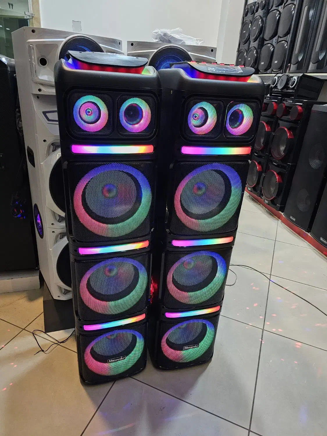 اسپیکر باند سیستم صوتی مکسیدر ۳۲۷ با شرایط ۱۲ماهه|سیستم صوتی خانگی|تبریز, |دیوار