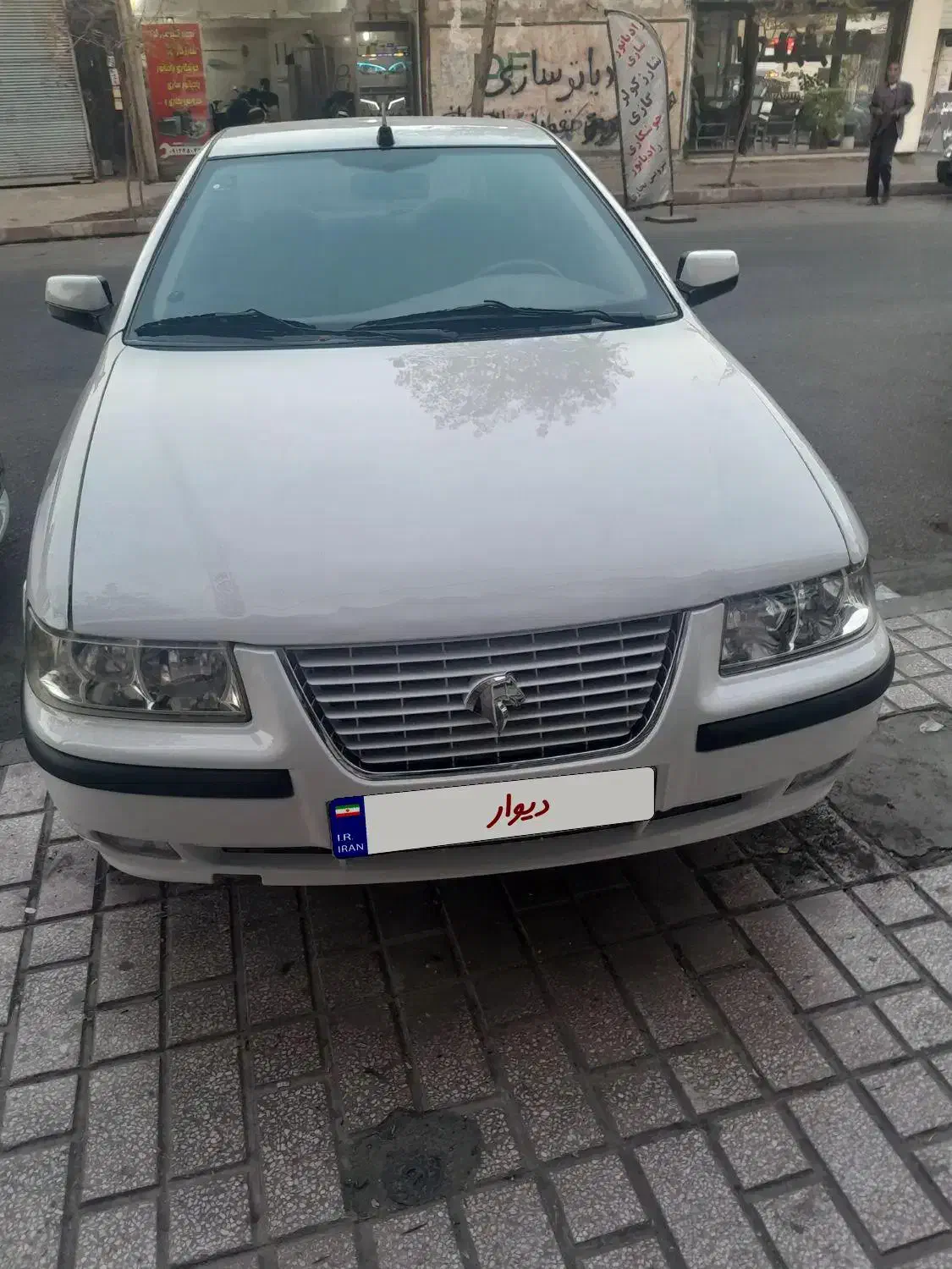 سمند ۹۳ بیرنگ معاوضه با ماشین|خودرو سواری و وانت|تبریز, |دیوار