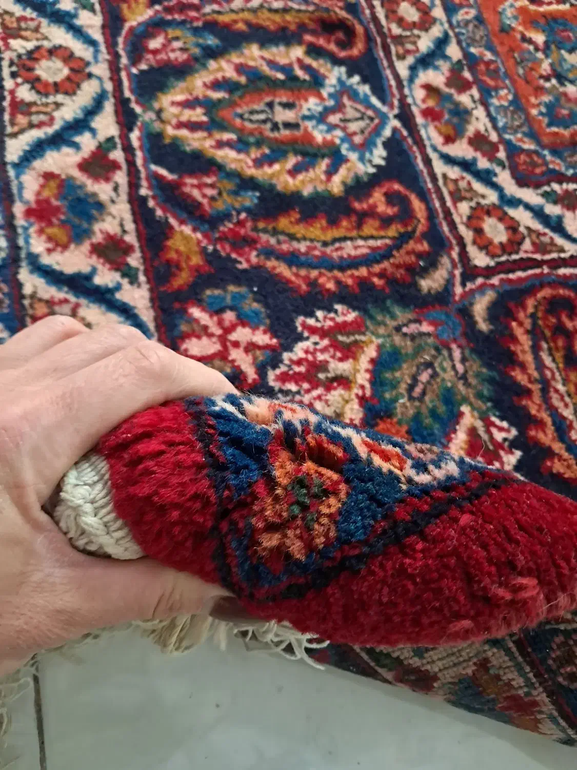 فرش ۱۲ متری دستبافت مشهد|فرش|فردیس, شهرک سپاه|دیوار