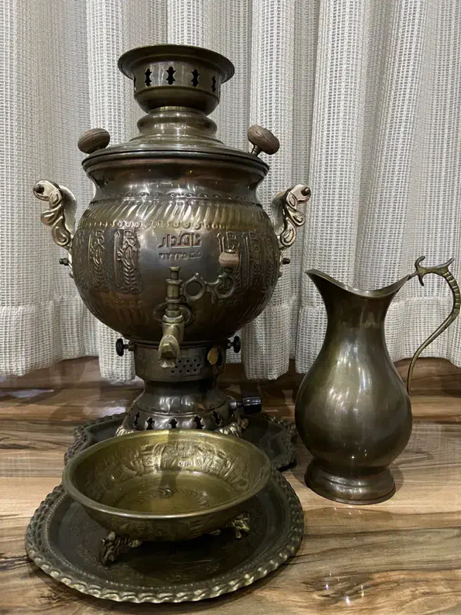 سماور گازی ( جنس برنج)|سماور، چای‌ساز، قهوه‌ساز|تهران, جیحون|دیوار