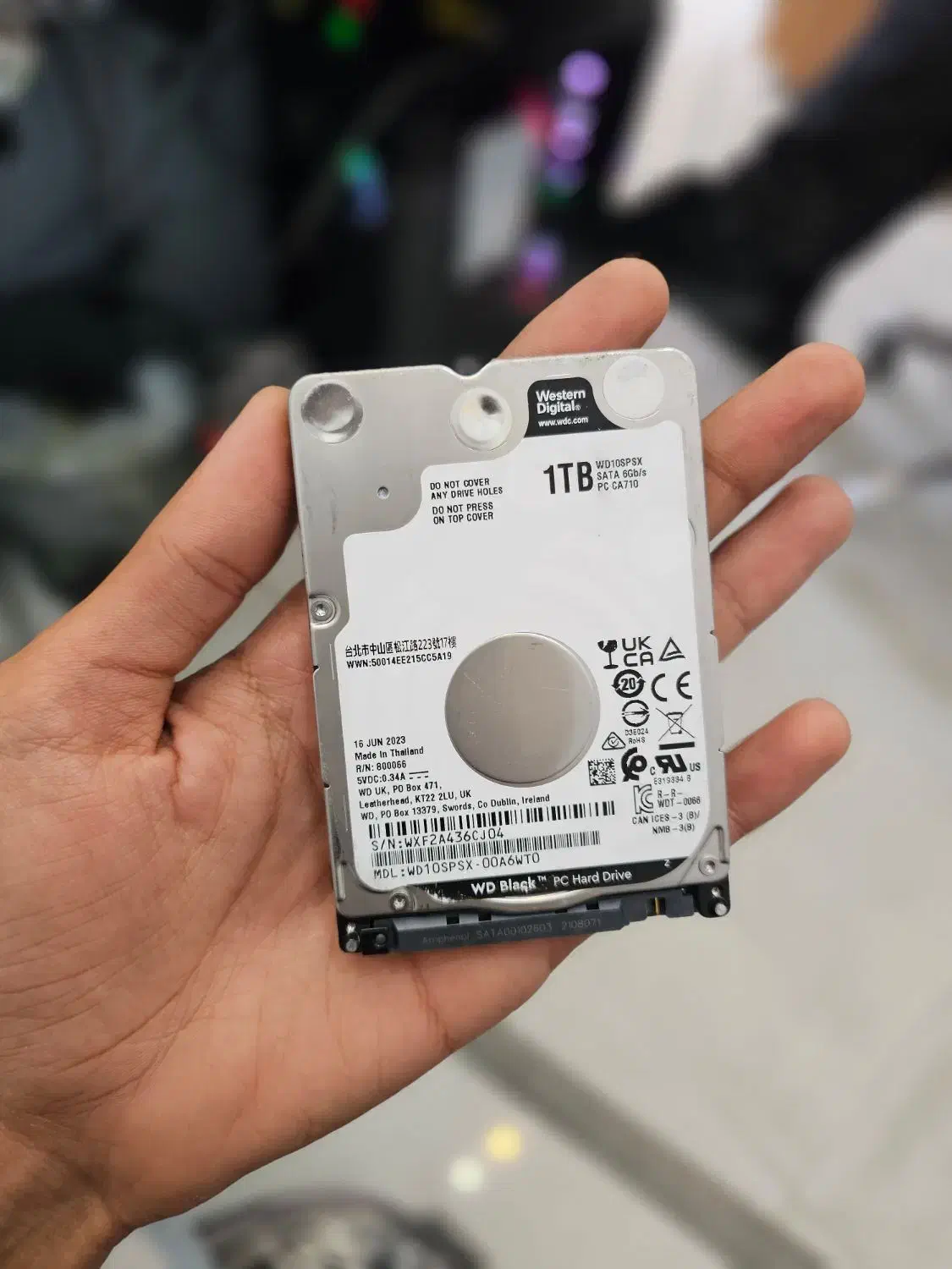 هارد ۲.۵ اینچی یک ترابایت|قطعات و لوازم جانبی رایانه|یزد, |دیوار