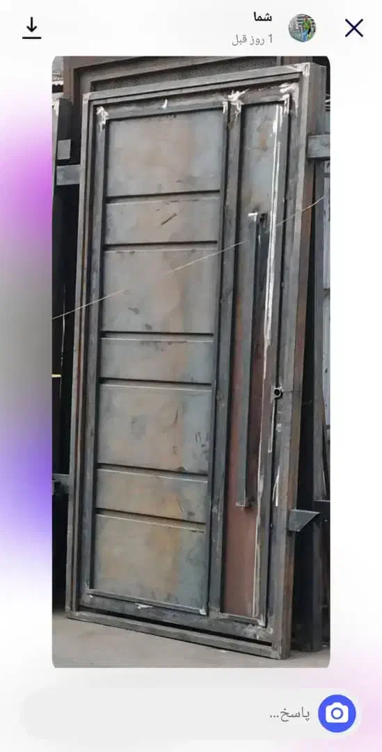 درب حیاط نرده نفر رو پارکینگ چارچوب خرپشته اسانسور|مصالح و تجهیزات ساختمان|ری, بازار آهن|دیوار