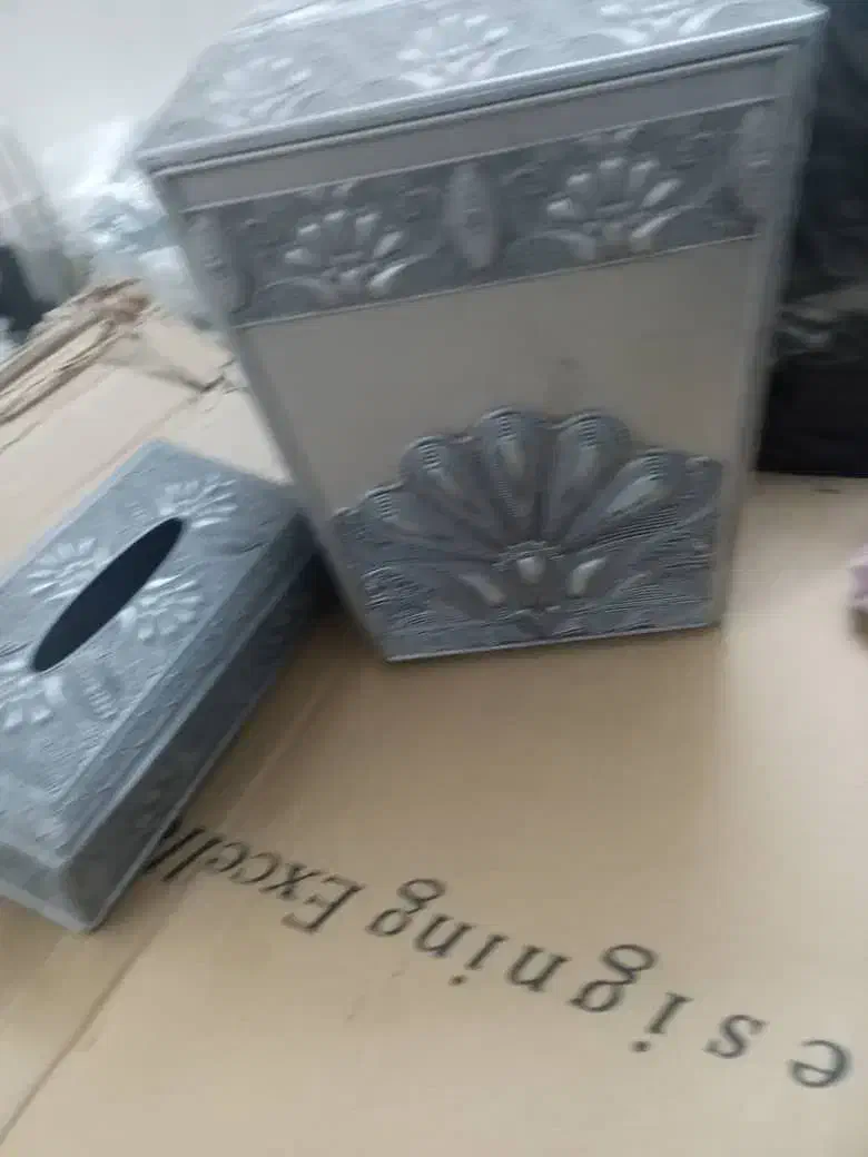 جا دستمال کاغذی و سطل زباله|صنایع دستی و سایر لوازم تزئینی|کازرون, |دیوار