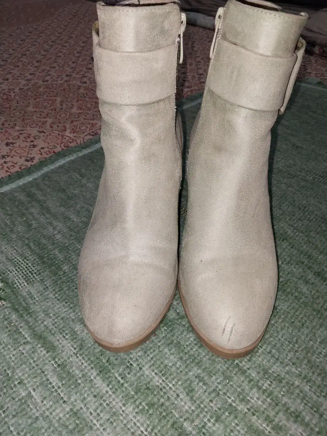 نیم بوت مغز پسته ای|کیف، کفش، کمربند|خرمآباد, |دیوار