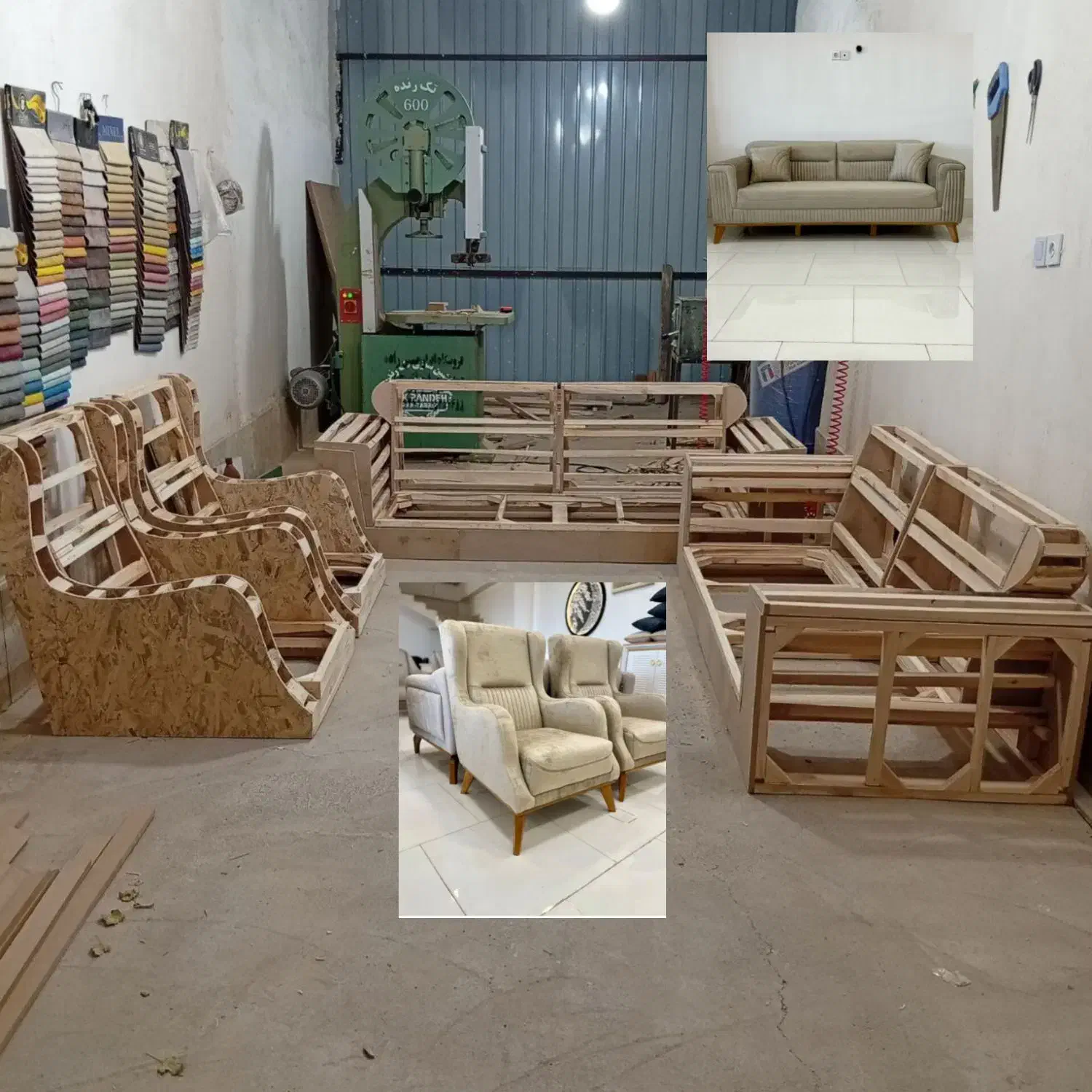 مبلمان|مبلمان خانگی و میز عسلی|شهرآباد, |دیوار