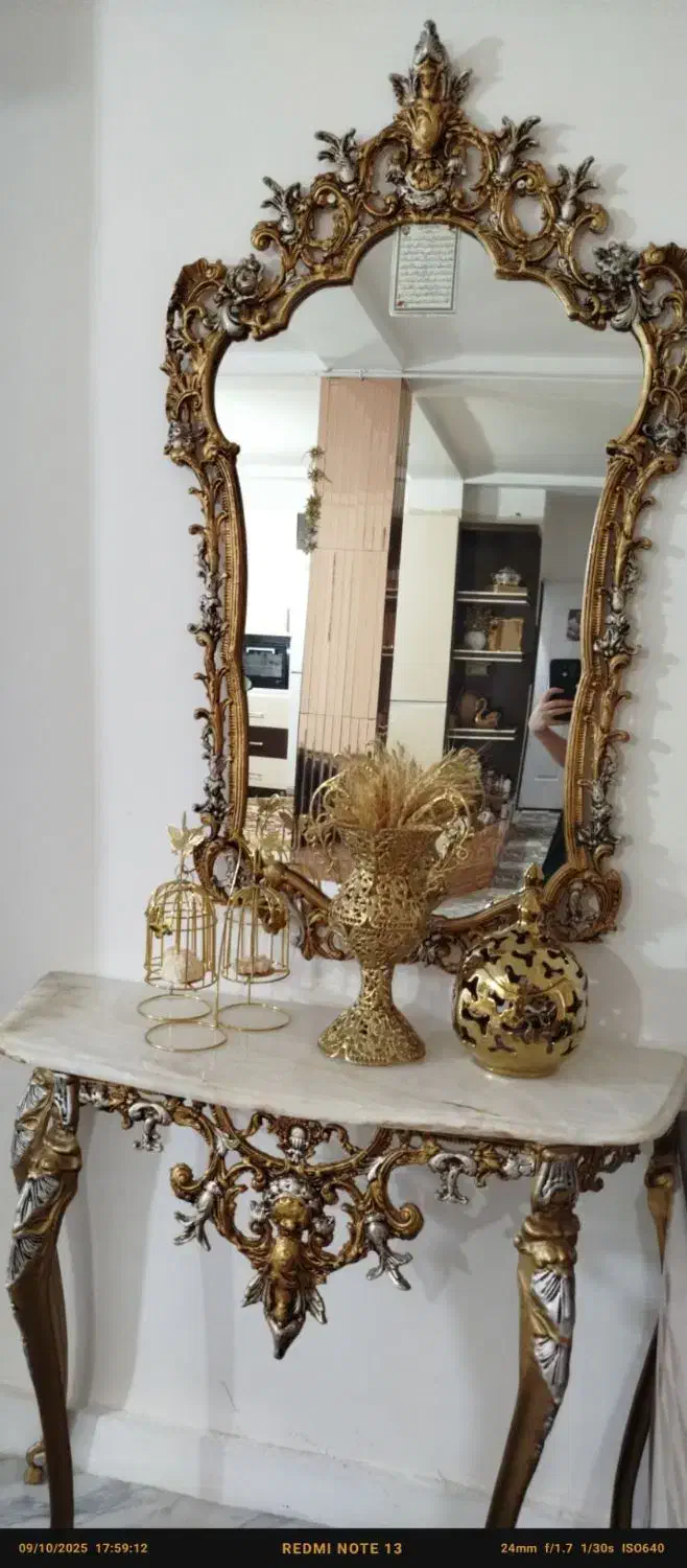 آینه کنسول|مبلمان خانگی و میز عسلی|نورآباد, |دیوار