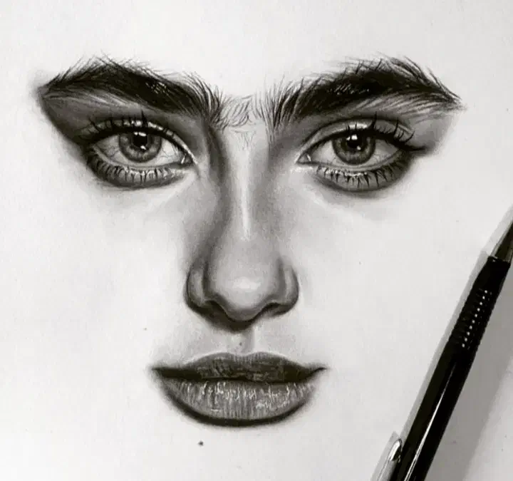 طراحی سیاه قلم ،مدادرنگی،رنگ روغن|خدمات آموزشی|گنبد کاووس, |دیوار