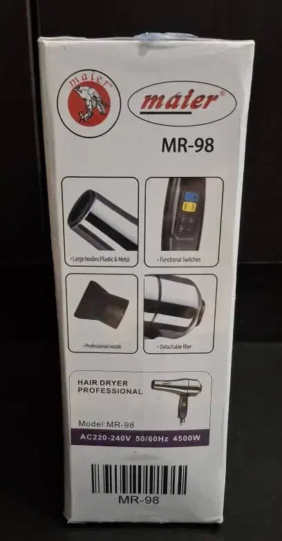 سشوار MR.98 Maier اصل اصل|سایر لوازم برقی|شیراز, ستارخان|دیوار