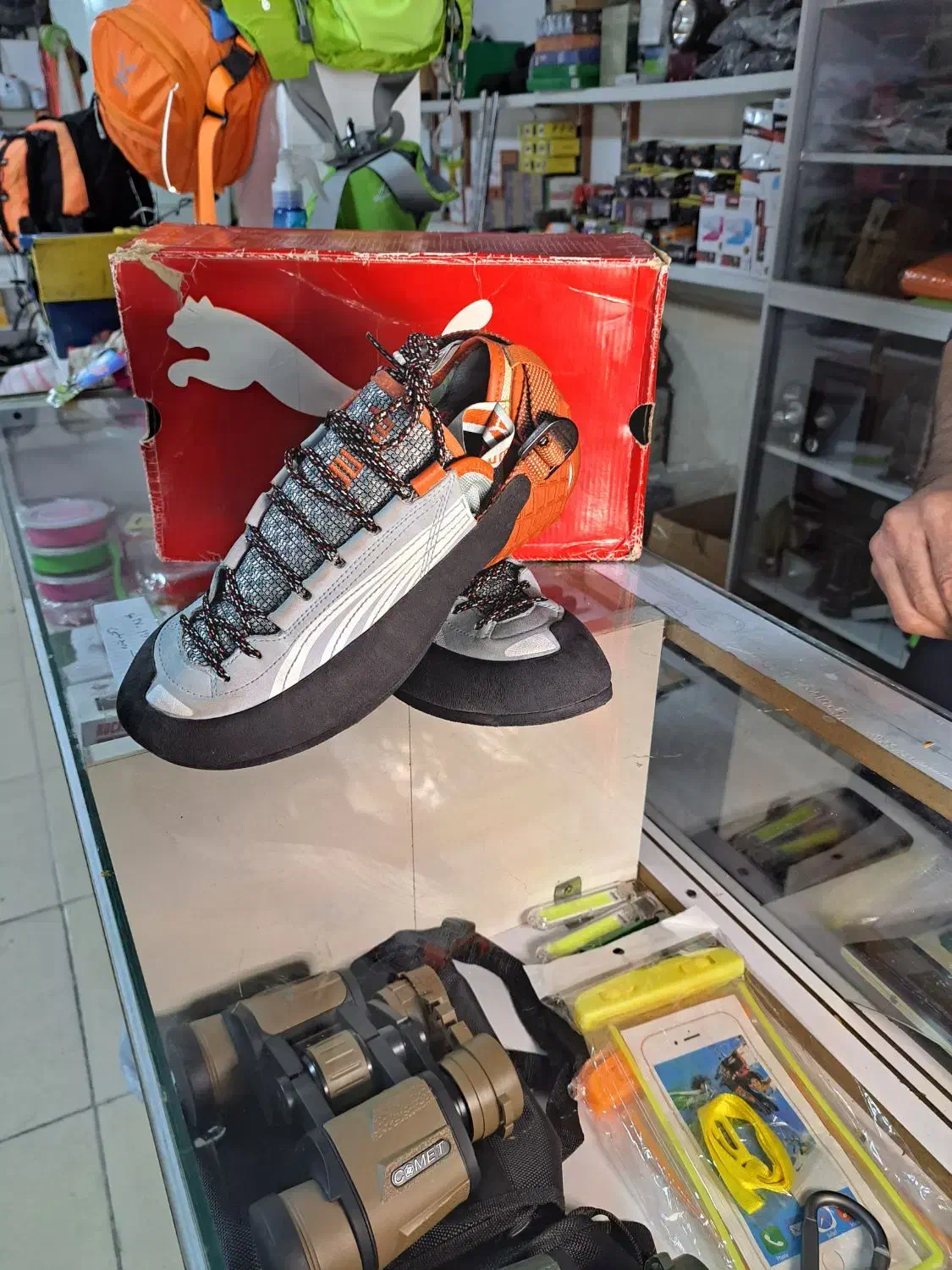 کفش سنگنوردی پوما سایز ۴۲|کوهنوردی و کمپینگ|اراک, |دیوار