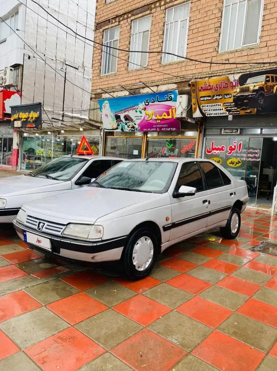 پژو مدل 88 موتور وحشی|خودرو سواری و وانت|پارس‌آباد, |دیوار