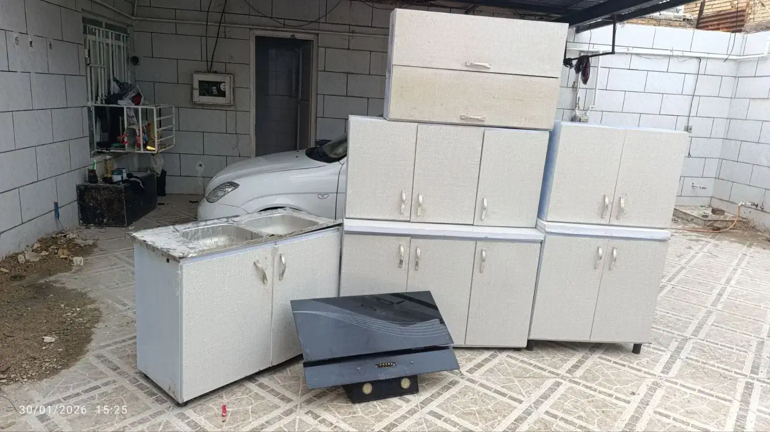 کابینت فلزی|آب‌چکان و نظم‌دهنده ظروف|بندر ماهشهر, |دیوار