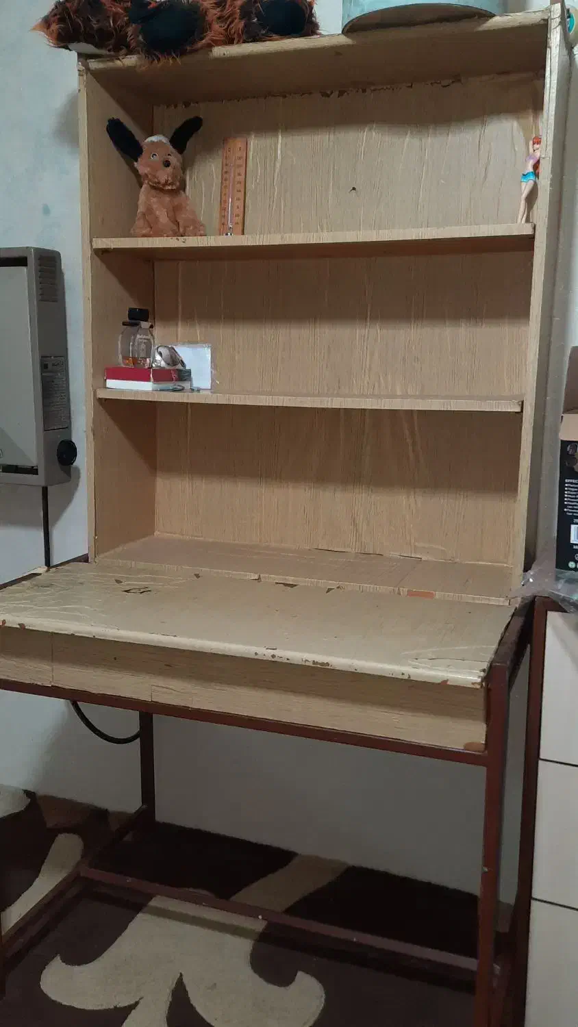 میز تحریر و کتابخانه|میز تحریر و کامپیوتر|علیآباد کتول, |دیوار